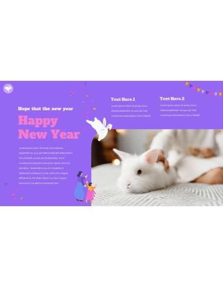 Year of the Rabbit presentation template