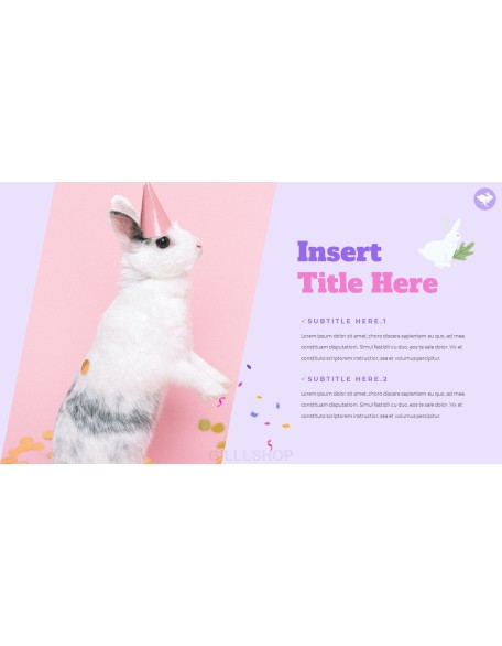 Year of the Rabbit presentation template