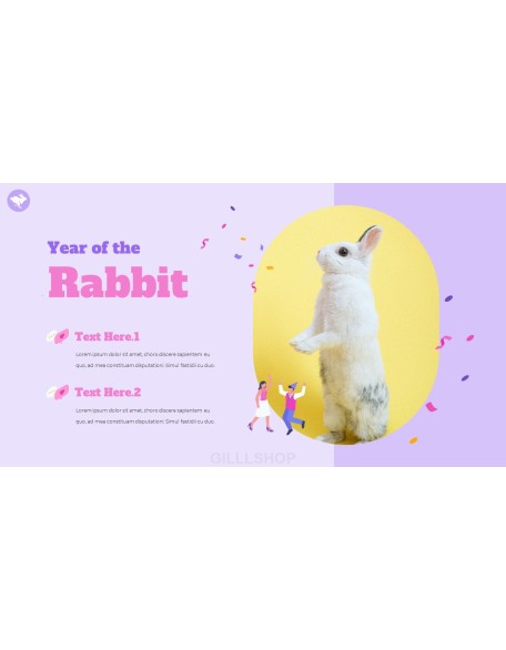 Year of the Rabbit presentation template