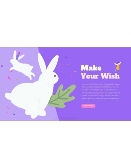 Year of the Rabbit presentation template