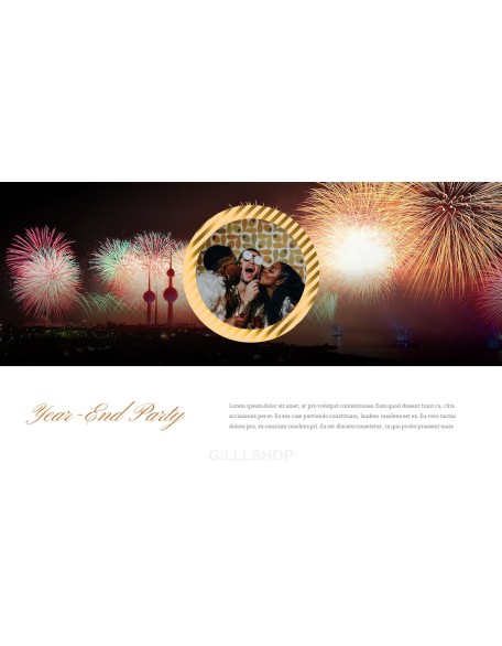 Year-End Celebration PowerPoint Design