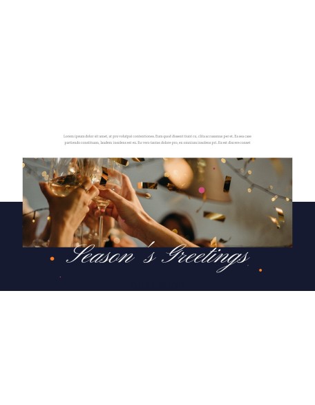 Year-End Celebration PowerPoint Design