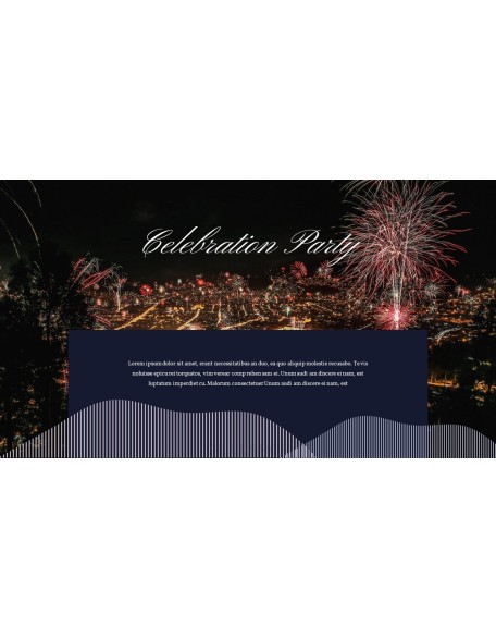 Year-End Celebration PowerPoint Design