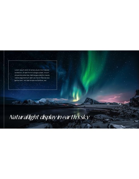 Aurora Simple Presentation Google Slides Template