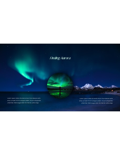 Aurora Simple Presentation Google Slides Template