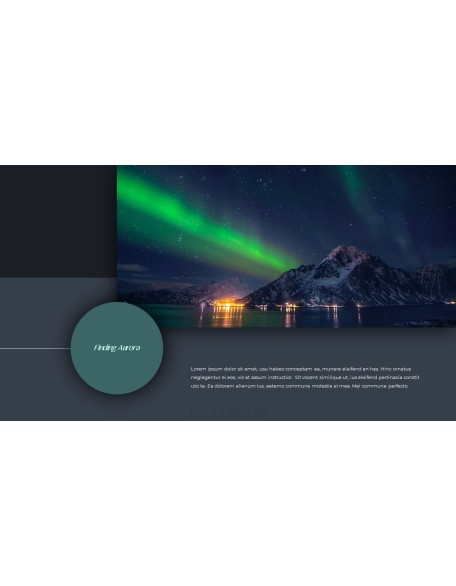 Aurora Simple Presentation Google Slides Template