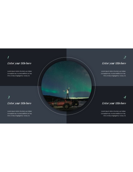 Aurora Simple Presentation Google Slides Template