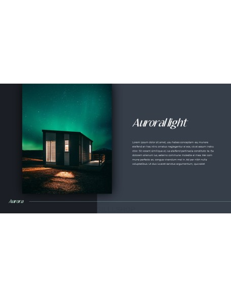 Aurora Simple Presentation Google Slides Template