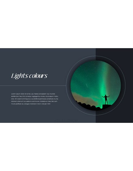 Aurora Simple Presentation Google Slides Template