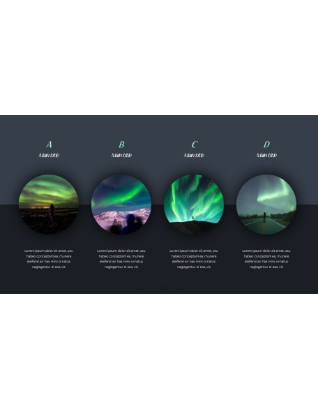 Aurora Simple Presentation Google Slides Template