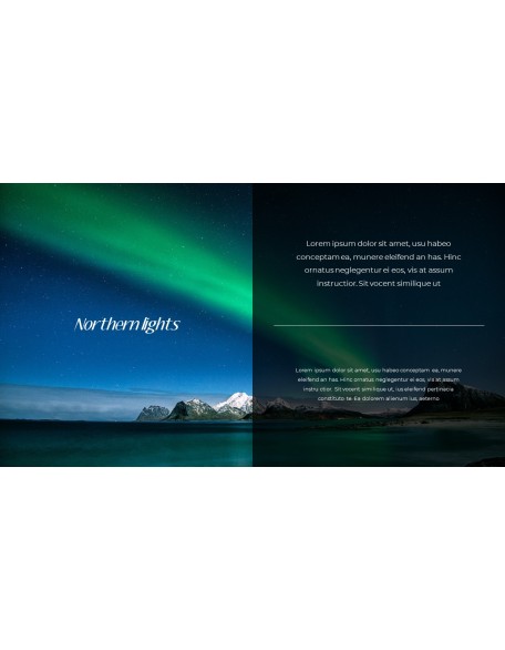 Aurora Simple Presentation Google Slides Template