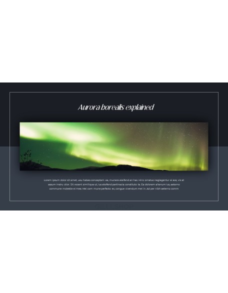 Aurora Simple Presentation Google Slides Template