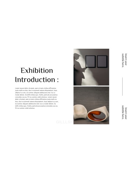 Exhibition school presentation template