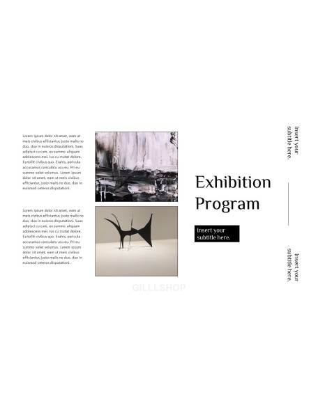 Exhibition school presentation template