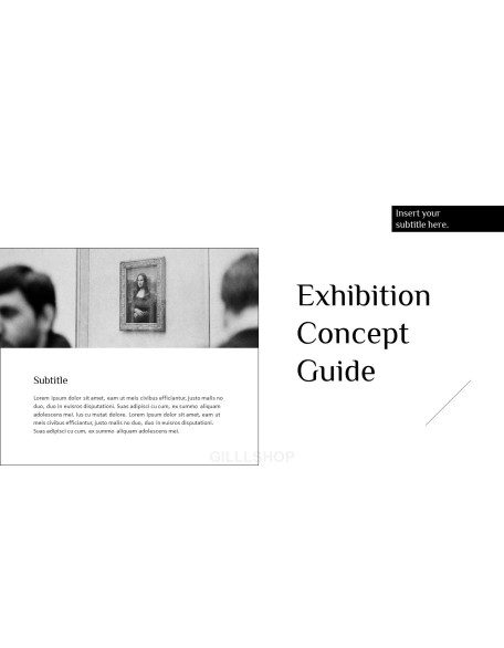 Exhibition school presentation template