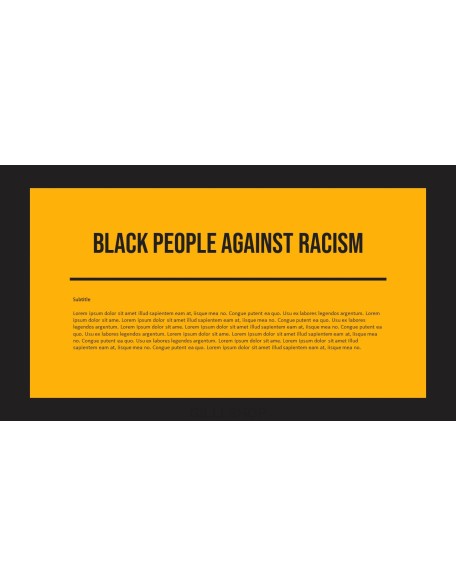 Black History Month health powerpoint templates