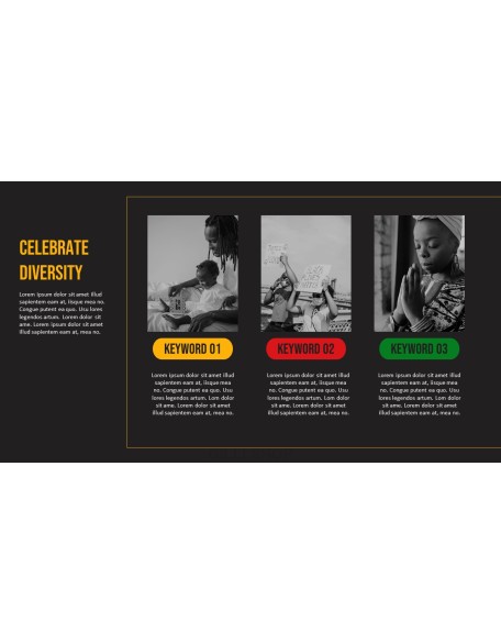 Black History Month health powerpoint templates