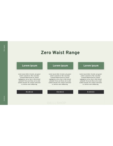 Zero Waste premium PowerPoint Templates