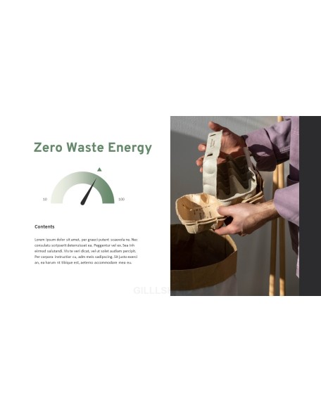 Zero Waste premium PowerPoint Templates