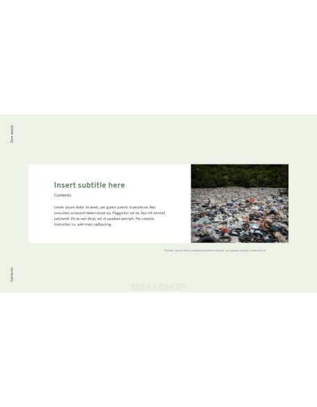 Zero Waste premium PowerPoint Templates