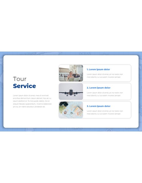 Travel Agency Introduction team presentation template