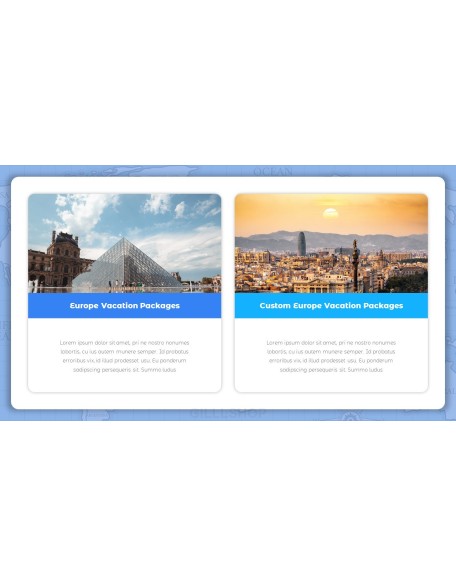 Travel Agency Introduction team presentation template