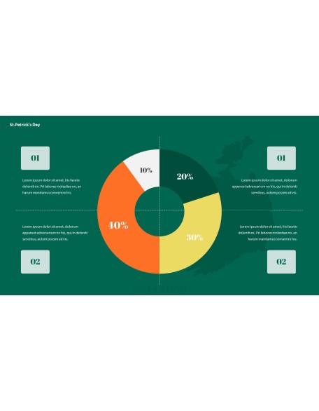 Saint Patrick's Day document template design