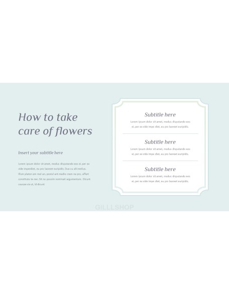 Spring Flowers Design pitch deck powerpoint templates