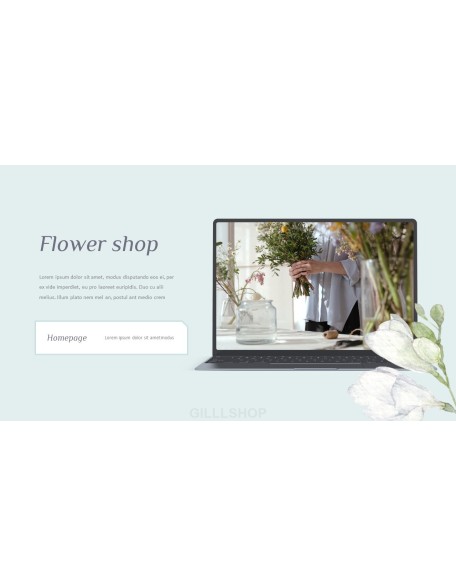 Spring Flowers Design pitch deck powerpoint templates