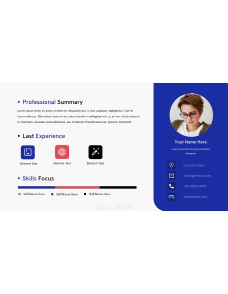 Self Introduction creative presentation templates