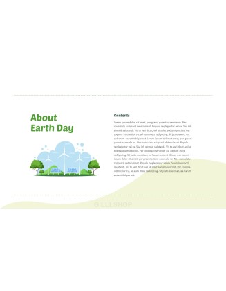 Earth day best ppt template