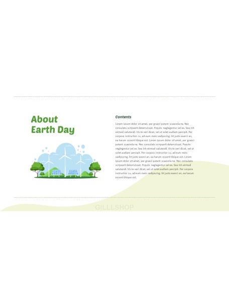 Earth day best ppt template