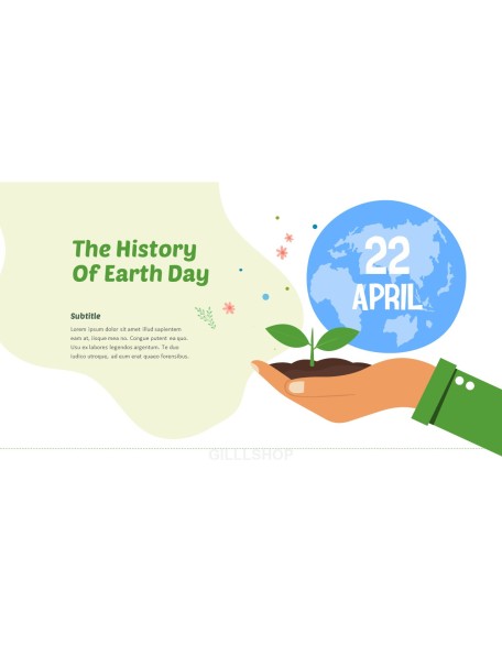 Earth day best ppt template