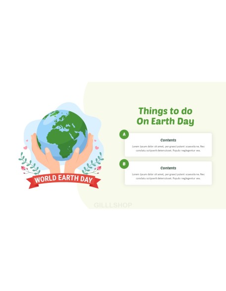 Earth day best ppt template