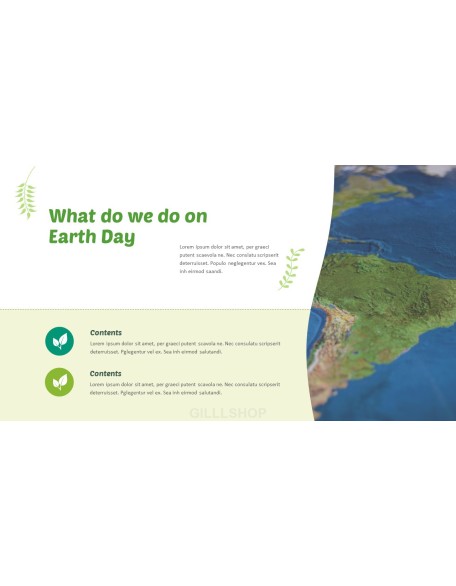 Earth day best ppt template