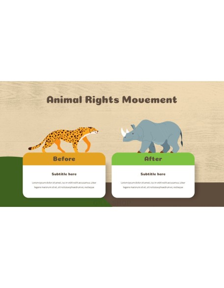 Animal Rights Movement team introduction presentation ppt