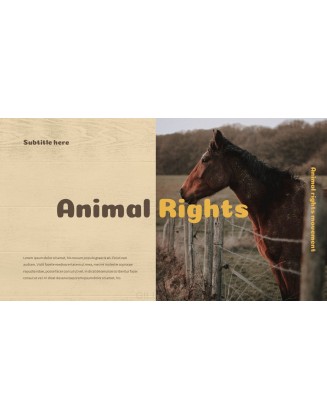 Animal Rights Movement team introduction presentation ppt