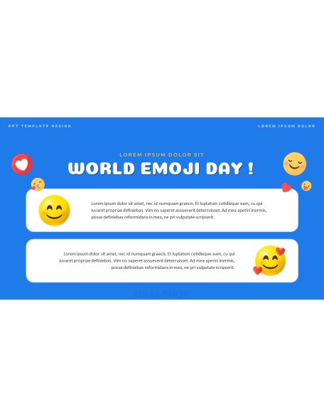 World Emoji Day PPT Slides