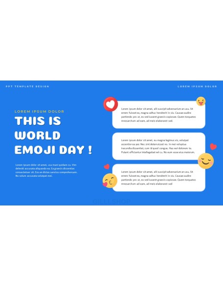 World Emoji Day PPT Slides