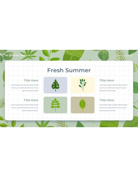 Summer Tropical ppt themes