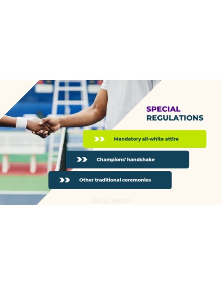 The Championships Wimbledon Tennis Product Pitch Presentation Template