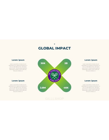 The Championships Wimbledon Tennis Product Pitch Presentation Template