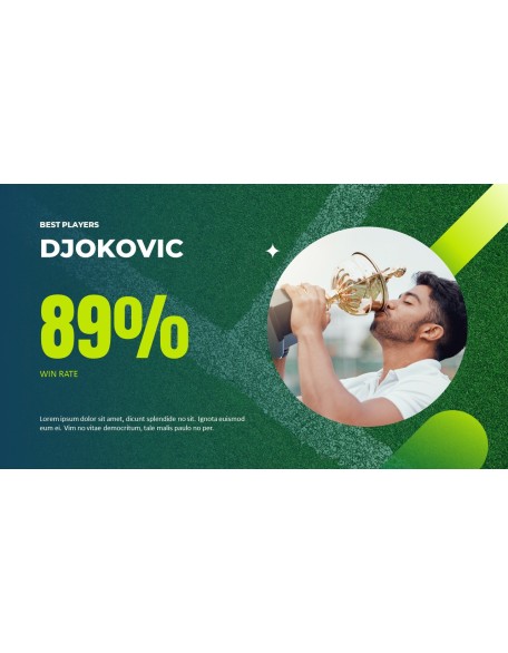 The Championships Wimbledon Tennis Product Pitch Presentation Template