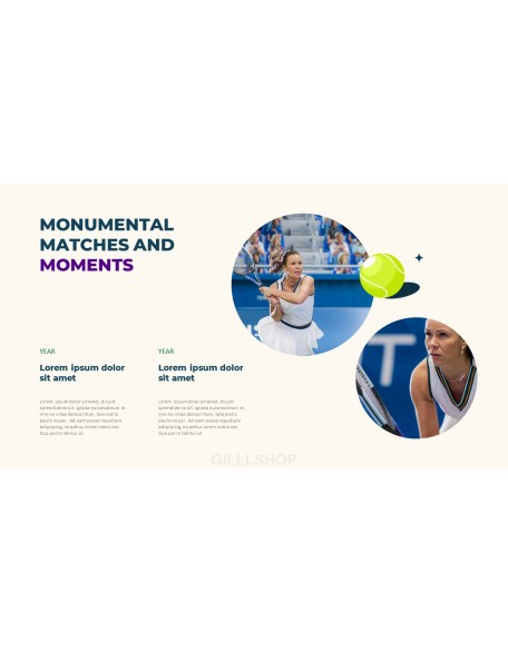 The Championships Wimbledon Tennis Product Pitch Presentation Template