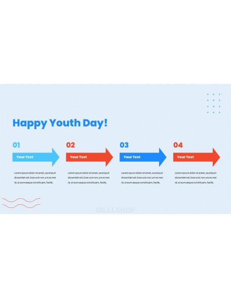 Happy Youth Day slide powerpoint