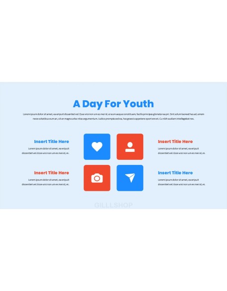 Happy Youth Day slide powerpoint