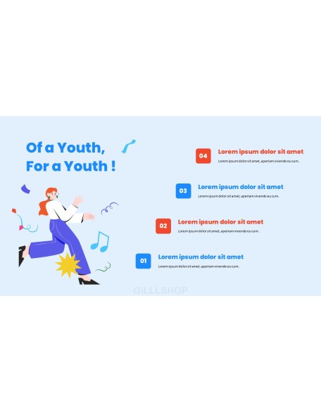 Happy Youth Day slide powerpoint