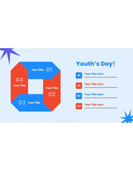 Happy Youth Day slide powerpoint