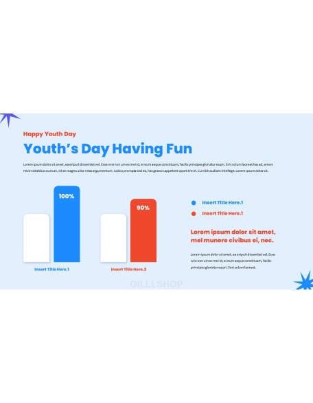 Happy Youth Day slide powerpoint