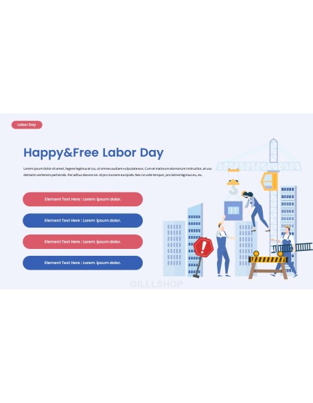 Labor Day powerpoint presentation themes